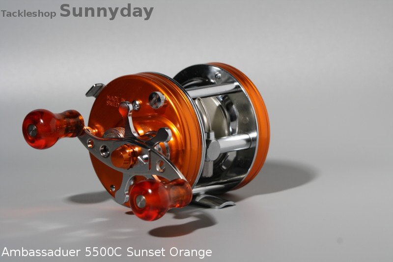 アンバサダー5500C サンセットオレンジ ベアリングチューン 未使用並み