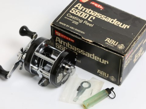★アブガルシア　アンバサダー5500C　ビンテージ　リール ブラック オールド – Tackle Shop Sunnyday
